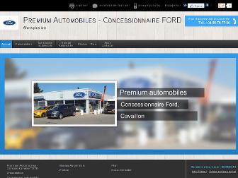 ford-cavaillon.fr website preview