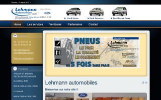 lehmannautos.fr website preview