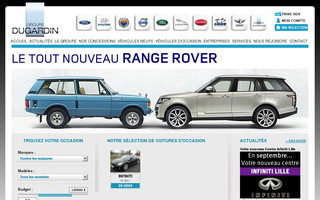 dugardin.com website preview