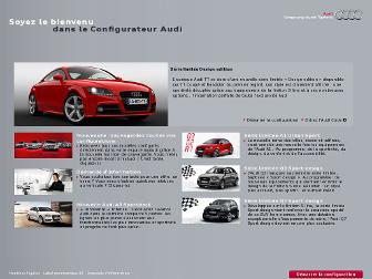 configurator.audi.fr website preview