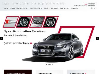 audi.de website preview