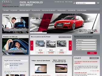 excel-automobiles-brest.fr website preview