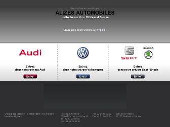 alizes-automobiles.fr website preview