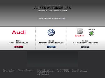 alizes-automobiles.fr website preview