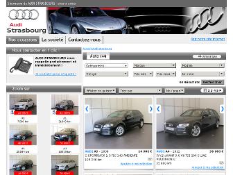 audi-strasbourg.com website preview