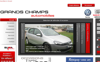 grandschamps-automobiles.com website preview