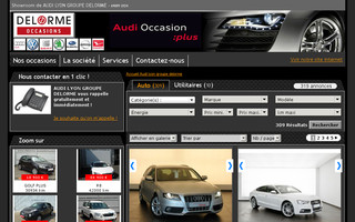 audi-occasions-lyon.com website preview