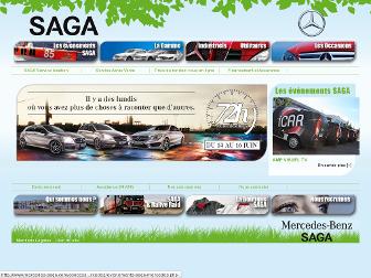 mercedes-saga.com website preview