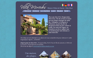 villa-mercedes.com website preview