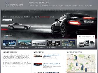 tenedor.mercedes.fr website preview