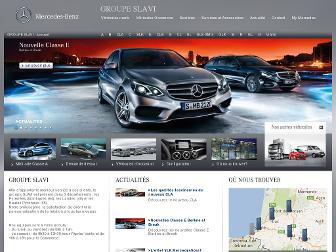 slavi.mercedes.fr website preview