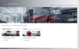 fraisse.mercedes.fr website preview