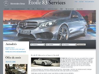 etoile83.com website preview
