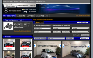 mercedesoccasion-limoges.com website preview