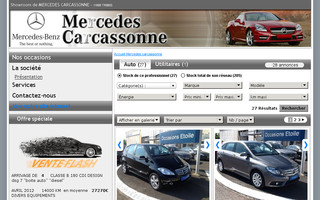 mercedes-carcassonne.com website preview