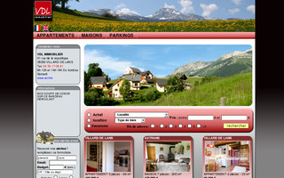 vdlimmobilier.com website preview