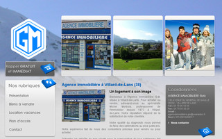 immobilier-villard-de-lans.fr website preview