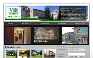 vifimmo.com website preview