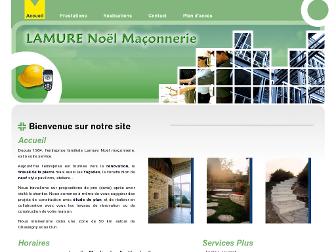 lamure-maconnerie.com website preview