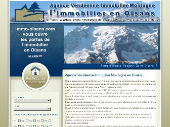 immo-oisans.com website preview