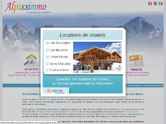 alpissimmo.fr website preview