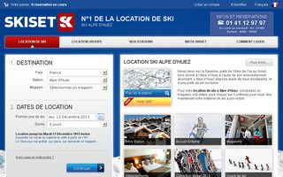 alpe-d-huez.skiset.com website preview