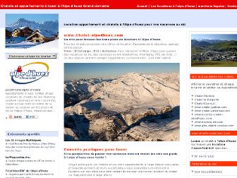 chalets-alpedhuez.com website preview