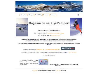 cyrils-sport.com website preview