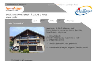 amandine-alpedhuez.com website preview