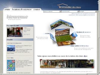 immobilier-des-alpes.com website preview
