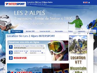 intersport-2alpes.com website preview