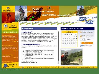 location-vtt-les-2-alpes.com website preview