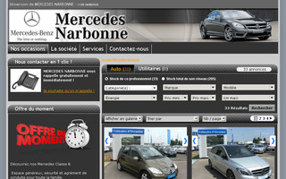 mercedes-narbonne.com website preview