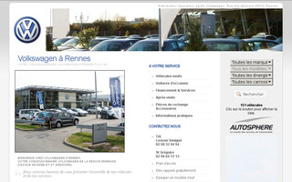 vw-rennes.fr website preview