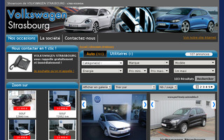 volkswagenstrasbourg.com website preview