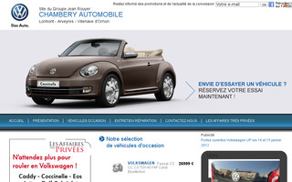 chambery-automobile.com website preview