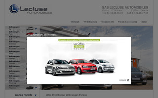 volkswagen-evreux.fr website preview