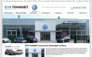 ets-touquet.fr website preview