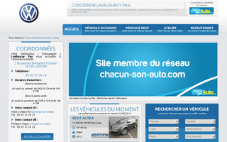 saval-pau.chacun-son-auto.com website preview