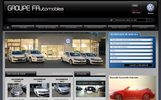 volkswagen-aulnay.fr website preview