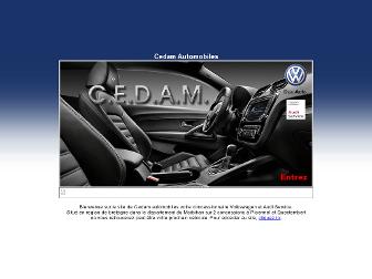 cedam-autos.com website preview