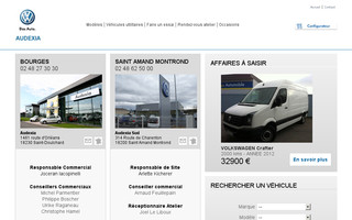 vw-bourges.fr website preview