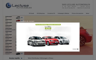 volkswagen-dreux.fr website preview