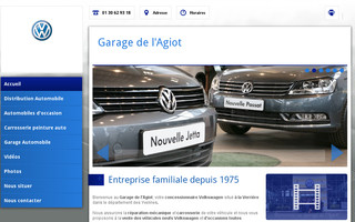 garagedelagiot.fr website preview