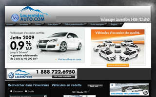 laurentidesauto.com website preview