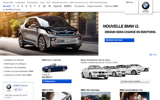 bmw.fr website preview