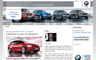 bmw-littoral-latitude.fr website preview