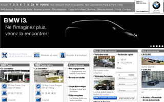 bmwparis.fr website preview