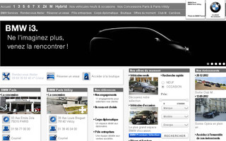 bmwparis.fr website preview