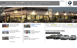 royal-sa.bmw.fr website preview